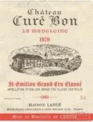 庫爾邦酒莊紅葡萄酒(Chateau Cure Bon, Saint-Emilion Grand Cru, France)