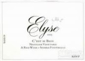 伊萊斯酒莊斯邦紅葡萄酒(Elyse Winery C'est Si Bon, California, USA)