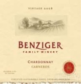 本齊格卡納羅斯霞多麗干白葡萄酒(Benziger Family Winery Carneros Chardonnay, Sonoma Valley, USA)