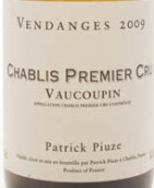 Patrick Piuze Vaucoupin, Chablis Premier Cru, France