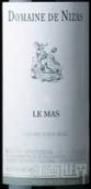 Domaine de Nizas Le Mas Rouge, Vin de Pays d'Oc, France