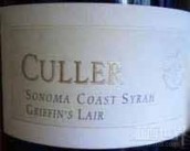 庫(kù)樂(lè)格里芬園西拉干紅葡萄酒(Culler Griffins Lair Vineyard Syrah, Sonoma Coast, USA)