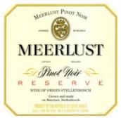 美蕾珍藏黑皮諾紅葡萄酒(Meerlust Reserve Pinot Noir, Stellenbosch, South Africa)