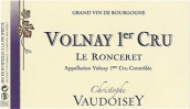 瓦勒杜塞酒莊朗賽特（沃爾奈一級(jí)園）紅葡萄酒(Domaine Christophe Vaudoisey Le Ronceret, Volnay Premier Cru, France)