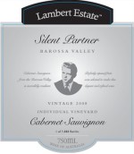 蘭伯特酒莊沉默伙伴赤霞珠紅葡萄酒(Lambert Estate Silent Partner Cabernet Sauvignon, Barossa Valley, Australia)