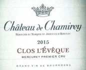 莎迷尔酒庄艾韦克（梅尔居雷一级园）红葡萄酒(Chateau de Chamirey Clos l'Eveque, Mercurey Premier Cru, France)