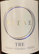 弗瑞特里酒莊壽命周期白葡萄酒(Fratelli Wines Vitae Tre, Maharashtra, India)