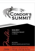 La Riojana Condor's Summit Malbec, Famatina, Argentina