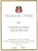 澤巴赫塞爾廷城堡山施密特雷司令遲摘白葡萄酒(Selbach-Oster Zeltinger Schlossberg Schmitt Riesling Spatlese, Mosel, Germany)