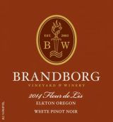 布蘭伯格鳶尾花黑皮諾干白葡萄酒(Brandborg Fleur de Lis White Pinot Noir, Oregon, USA)