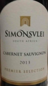 西蒙斯雷一級精選赤霞珠干紅葡萄酒(Simonsvlei Premier Selection Cabernet Sauvignon, Paarl, South Africa)