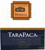 塔拉巴嘎酒莊珍藏佳美娜紅葡萄酒(Vina Tarapaca Reserva Carmenere, Maipo Valley, Chile)