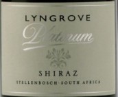 林格羅白金系列西拉干紅葡萄酒(Lyngrove Platinum Syrah, Stellenbosch, South Africa)