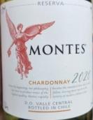 蒙特斯珍藏霞多麗白葡萄酒(Montes Reserva Chardonnay, Curico Valley, Chile)