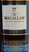 麥卡倫酒莊珍藏蘇格蘭單一麥芽威士忌(Macallan Estate Reserve Single Malt Scotch Whisky, Highlands, UK)