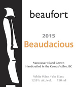 博福特博德西斯混釀干白葡萄酒(Beaufort Beaudacious White Blend, British Columbia, Canada)