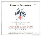 多佛峽谷珍藏仙粉黛干紅葡萄酒(Dover Canyon Reserve Zinfandel, Paso Robles, USA)