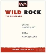 野巖酒莊夢想者西拉紅葡萄酒(Wild Rock The Underarm Syrah, Hawke's Bay, New Zealand)