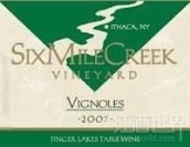 六里溪維諾樂拉瓦干白葡萄酒(Six Mile Creek Vineyard Vignoles, Finger Lakes, USA)