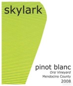 Skylark Orsi Vineyard Pinot Blanc, Mendocino, USA