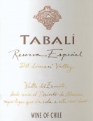 达百利特酿混酿红葡萄酒(Tabali Reserva Especial Red Blend, Limari Valley, Chile)