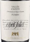 克罗塔酒庄家神富美红葡萄酒(La Crotta di Vegneron Esprit Follet Fumin Valle d'Aosta, Aosta Valley, Italy)