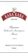 卡拉卡拉庇里牛斯赤霞珠西拉干紅葡萄酒(Kara Kara Estate Pyrenees Cabernet Sauvignon-Shiraz, Victoria, Australia)