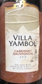 楊博爾酒莊赤霞珠紅葡萄酒(Villa Yambol Cabernet Sauvignon, Bulgaria)