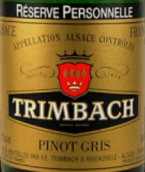 婷芭克世家私人珍藏灰皮諾白葡萄酒(F.E. Trimbach Reserve Personnelle Pinot Gris, Alsace, France)