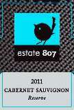 807酒莊珍藏版赤霞珠干紅葡萄酒(Estate 807 Reserve Cabernet Sauvignon, Western Australia, Australia)