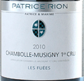 里翁香波-慕西尼一級(jí)園弗逸紅葡萄酒(Domaine Michele et Patrice Rion Les Fuees, Chambolle-Musigny Premier Cru, France)