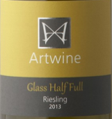 藝術(shù)酒莊半杯雷司令白葡萄酒(ArtWine Glass Half Full Riesling, Clare Valley, Australia)