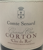 塞納伯爵酒莊羅伊（科爾登特級(jí)園）紅葡萄酒(Domaine Comte Senard Clos du Roi, Corton Grand Cru, France)