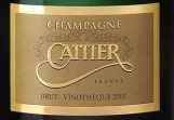 卡蒂埃維諾蒂克極干型香檳(Champagne Cattierr Brut Vinotheque, Champagne, France)