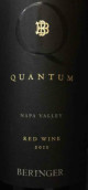 贝灵哲酒庄量子混酿红葡萄酒(Beringer Vineyards Quantum Red Blend, Napa Valley, United States)