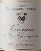 古綺蒂尼茜洛詩酒莊維拉庫索娜維奈西卡白葡萄酒(Tenute Guicciardini Strozzi Villa Cusona Vernaccia di San Gimignano DOCG, Tuscany, Italy)