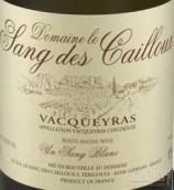 石血酒莊干白葡萄酒(Domaine Le Sang des Cailloux Blanc, Vacqueyras, France)