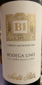 桑塔麗塔酒莊一號赤霞珠紅葡萄酒(Santa Rita Bodega Uno Cabernet Sauvignon, Maipo Valley, Chile)