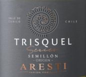 阿雷斯帝酒莊特里斯格爾賽美蓉白葡萄酒(Aresti Trisquel Semillon, Curico Valley, Chile)