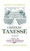 田纳西酒庄红葡萄酒(Chateau Tanesse, Cadillac Cotes de Bordeaux, France)