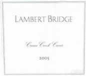 Lambert Bridge Crane Creek Cuvee, Dry Creek Valley, USA