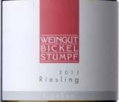 比克爾施通普夫雷司令干白葡萄酒(Weingut Bickel Stumpf Riesling trocken, Franken, Germany)