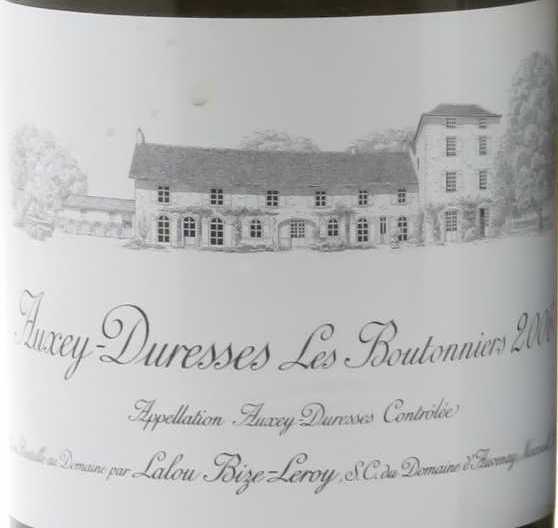 Domaine d'Auvenay Les Boutonniers, Auxey-Duresses, France-奥维那酒