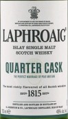 拉弗格四分之一桶陳蘇格蘭單一麥芽威士忌(Laphroaig Quarter Cask Single Malt Scotch Whisky, Islay, UK)