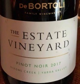德保利酒庄庄园葡萄园黑皮诺红葡萄酒(De Bortoli The Estate Vineyard Pinot Noir, Yarra Valley, Australia)