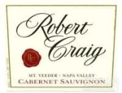 克雷格維德山赤霞珠干紅葡萄酒(Robert Craig Mt. Veeder Cabernet Sauvignon, Napa Valley, USA)