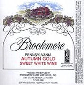 布魯克米爾酒莊金秋白葡萄酒(Brookmere Winery Autum Gold, Pennsylvania, USA)