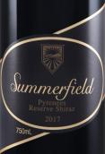 薩默菲爾德珍藏設拉子紅葡萄酒(Summerfield Reserve Shiraz, Pyrennees, Australia)