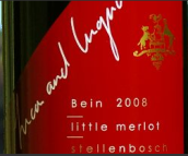 拜因小梅洛干紅葡萄酒(Bein Little Merlot, Stellenbosch, South Africa)