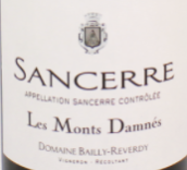 拜利雷維迪酒莊桑塞爾地獄山白葡萄酒(Domaine Bailly-Reverdy Sancerre Les Monts Dames, Loire, France)